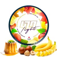 Табак для кальяна 420 Light Бананово Ореховый Десерт, 100 г Табак для кальяна 420 Light Бананово Ореховый Десерт, 100 г
