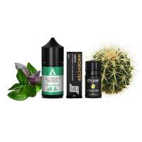 Набор для самозамеса Alchemist Salt Cactus&Basil (Кактус Базилик) 50 мг 30 мл