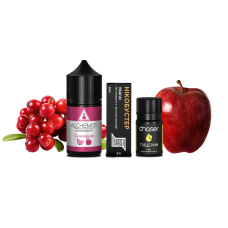 Набор для самозамеса Alchemist Salt CranApple (Клюква Яблоко) 50 мг 30 мл