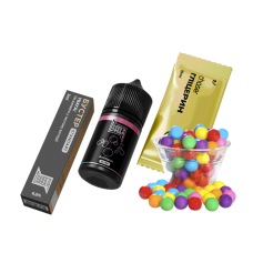 Набор Chaser Black Bubblegum Ultra (Баблгам) 65 мг 30 мл