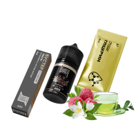 Набор Chaser Black Jasmine Raz Tea Ultra (Жасмин Малина Чай) 65 мг 30 мл