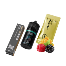 Набор Chaser Black Triple Raspberry Ultra (Трипл Распберри) 65 мг 30 мл