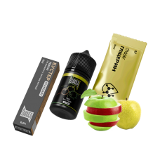 Набор Chaser Black Triple Sour Apple Ultra (Трипл Сауэр Эпл) 65 мг 30 мл