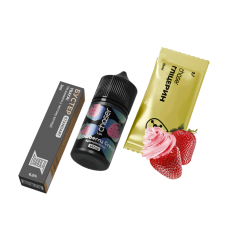 Набор Chaser Lux Strawberry Cream (Клубника Сливки) 65 мг 30 мл
