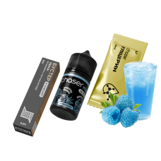 Набор Chaser Mix Blue Raspberry Lemonade Ultra (Синяя Малина Лимонад) 65 мг 30 мл