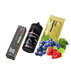 Набор Chaser Mix Strawberry Grape Ultra (Клубника Виноград) 65 мг 30 мл