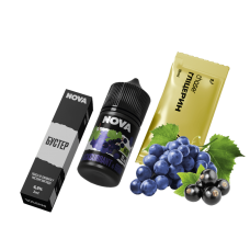 Набор Chaser Nova Blackcurrant&Grape (Смородина Виноград) 65 мг 30 мл