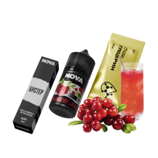 Набор Chaser Nova Cranberry&Mors (Клюква Морс) 65 мг 30 мл