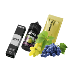 Набор Chaser Nova Double&Grape (Дабл Грейп) 65 мг 30 мл