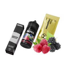 Набор Chaser Nova Double&Raspberry (Дабл Распберри) 65 мг 30 мл