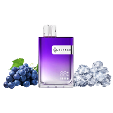 Одноразовая электронная сигарета Elf Bar CR8000 Grape Ice (Виноград Лёд) (8000 Затяжек)