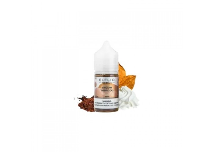 Жидкость ELFLIQ - Cream Tobacco (Крем Табак) 30ml  Жидкость ELFLIQ - Cream Tobacco (Крем Табак) 30ml