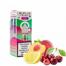 Жидкость ELFLIQ - Cherry Lemon Peach (Вишня Лимон Персик) 30ml  Жидкость ELFLIQ - Cherry Lemon Peach (Вишня Лимон Персик) 30ml
