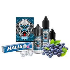 Набор Flavorlab FL350 Blueberry Menthol (Черника Ментол) 50 мг 30 мл