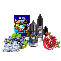 Набор Flavorlab FL350 Ice Blueberry Garnett (Черника Гранат Лёд) 50 мг 30 мл