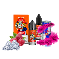 Набор Flavorlab FL350 Ice Raspberry Energy (Малиновый Энергетик Лёд) 50 мг 30 мл