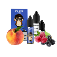Набор Flavorlab FL350 Mini Blue Raspberry Peach (Голубая Малина Персик) 50 мг 15 мл