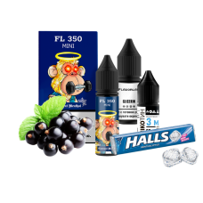 Набор Flavorlab FL350 Mini Currant Menthol (Смородина Ментол) 50 мг 15 мл