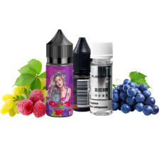 Набор Flavorlab Lady Raspberry Grape (Виноград Малина) 50 мг 30 мл