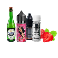 Набор Flavorlab Lady Strawberry Cider (Клубничный Сидр) 50 мг 30 мл