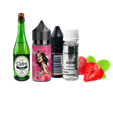 Набор Flavorlab Lady Strawberry Cider (Клубничный Сидр) 50 мг 30 мл