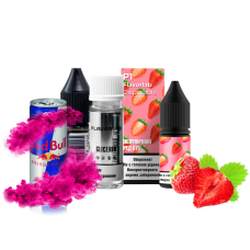 Набор Flavorlab P1 Strawberry Red Bull (Клубничный Ред Булл) 50 мг 10 мл