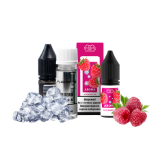 Набор Flavorlab Puff Raspberry Ice (Малина Лёд) 50 мг 10 мл