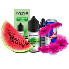 Набор Flavorlab Triple Strong Watermelon Energy (Арбуз Энергетик) 65 мг 30 мл