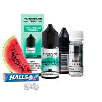 Набор Flavorlab Triple Strong Watermelon Menthol (Арбуз Ментол) 65 мг 30 мл