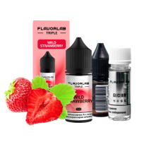 Набор Flavorlab Triple Strong Wild Strawberry (Клубника) 65 мг 30 мл