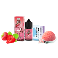 Набор для самозамеса Get High Airy Strawberry (Айри Стравберри) 50 мг 30 мл