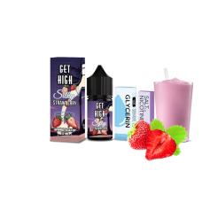 Набор для самозамеса Get High Silky Strawberry (Силки Строберри) 50 мг 30 мл