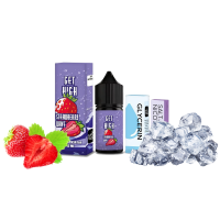 Набор для самозамеса Get High Strawberry Wave (Стравберри Вейв) 50 мг 30 мл