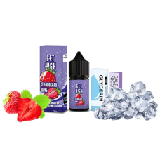 Набор для самозамеса Get High Strawberry Wave (Стравберри Вейв) 50 мг 30 мл