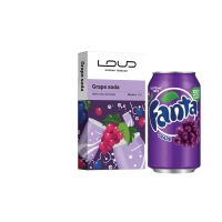 Табак Loud Light Grape Soda (Виноградная содовая) 100 г
