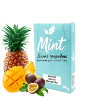 Кальянная смесь Mint Ананас Манго Маракуйя 100 г