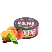 Табак Molfar Chill Line Цитрусовий Персик (Апельсин, Бергамот, Персик, Специи) 100 г