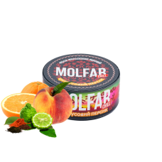Табак Molfar Chill Line Цитрусовий Персик (Апельсин, Бергамот, Персик, Специи) 100 г