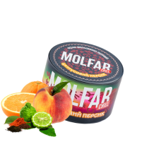 Табак Molfar Chill Line Цитрусовий Персик (Апельсин, Бергамот, Персик, Специи) 200 г