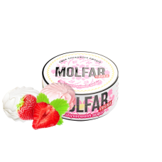 Табак Molfar Virginia Line Полуничний зефір (Клубника, Сливки) 100 г