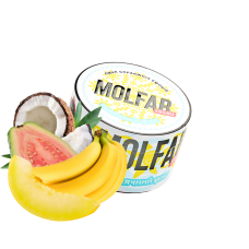Табак Molfar Virginia Line Сонячний Мікс (Банан, Гуава, Дыня, Кокос) 200 г