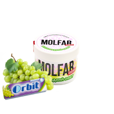 Табак Molfar Virginia Line Виноградний орбіт (Виноград, Жвачка) 40 г