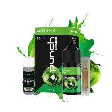 Набор для самозамеса Punch Green Mix (Киви Мята Яблоко) 50 мг 30 мл