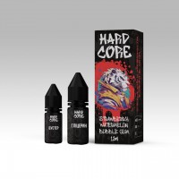 Жидкость Hard Core - Strawberry Watermelon Bubble Gum (Клубника Арбуз Жвачка) 30ml 60mg  Жидкость Hard Core - Strawberry Watermelon Bubble Gum (Клубника Арбуз Жвачка) 30ml 60mg