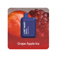 Lost Mary BM5000 Grape Apple Ice 50 мг – Одноразовая электронная сигарета Лост Мэри Виноград Яблоко Лед