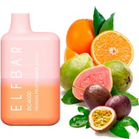 Одноразовая электронная сигарета Elf Bar BC Passion Fruit Orange Guava (Маракуйя Апельсин Гуава) (4000 Затяжек)