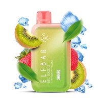 Одноразовая электронная сигарета Elf Bar Strawberry Kiwi ice (Клубника Киви Лёд) BC10000