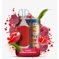 Одноразовая электронная сигарета Elf Bar Raspberry Pomegranate (Малина Гранат) TE6000