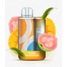 Одноразовая электронная сигарета Elf Bar Green Mango Guava (Зеленое Манго Гуава) TE6000
