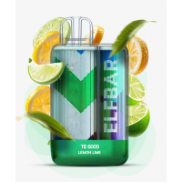 Одноразовая электронная сигарета Elf Bar Lemon Lime (Лимон Лайм) TE6000